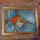 Oil painting on canvas board