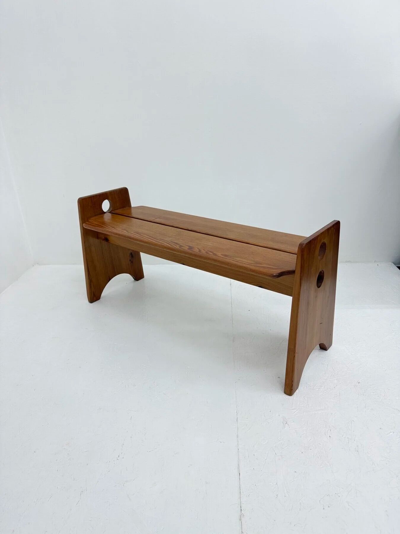 Mid-century modern bench by Gilbert Marklund for Furusnickarn AB, 1960s