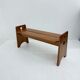 Mid-century modern bench by Gilbert Marklund for Furusnickarn AB, 1960s