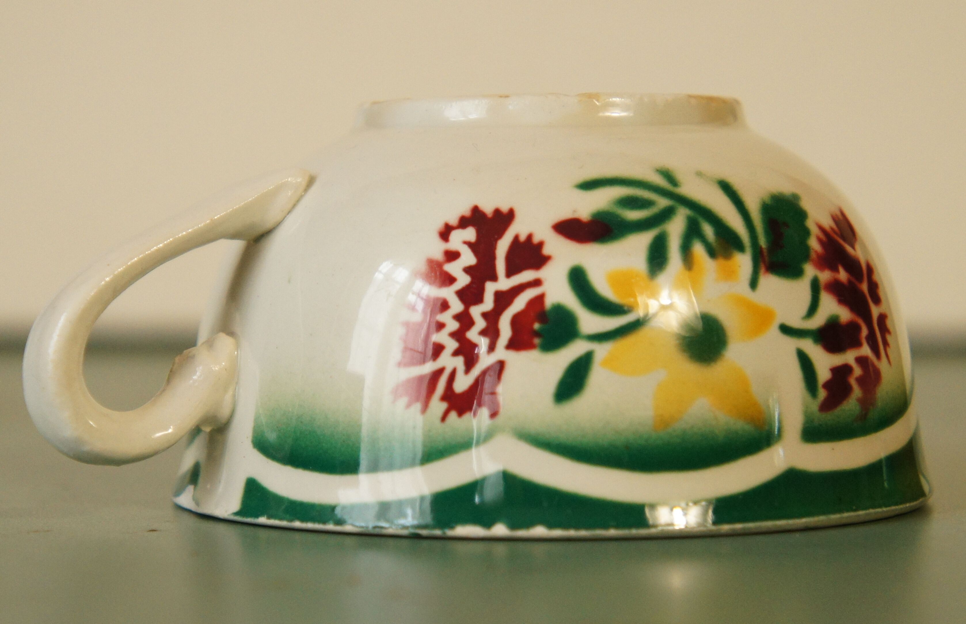 Set of 2 cups Sarreguemines "Esper" 1940