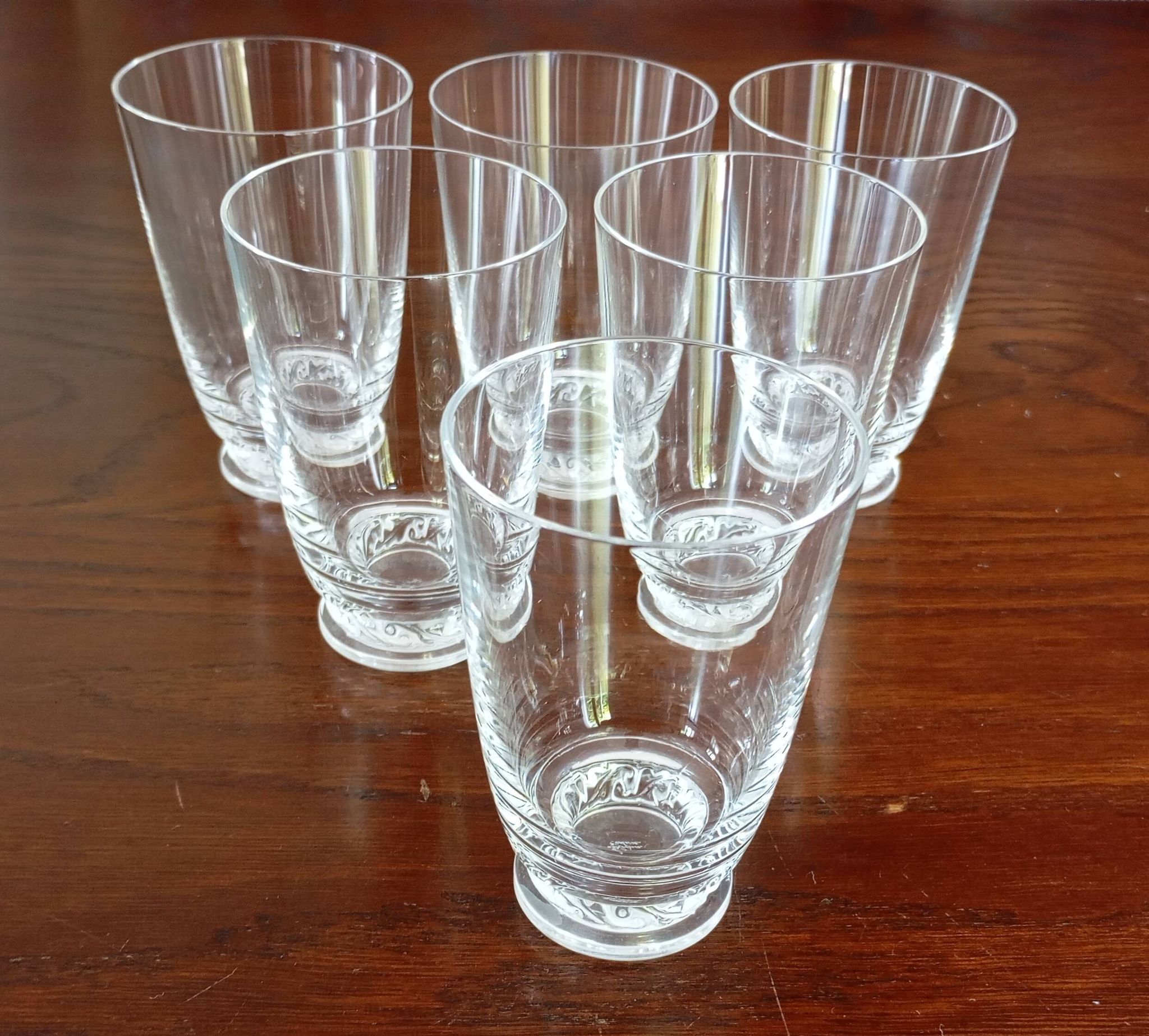 Port glasses 'Saint-Hubert' Lalique