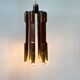 Italian "Marziale" chandelier by Angelo Brotto for Esperia
