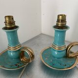 Pair of bedside lamps