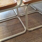 Series of 4 chairs Marcel Breuer Cesca B32