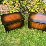 Paire tables d’appoint vintage