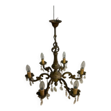 Bronze pendant chandelier