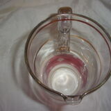 Pitcher with golden border
