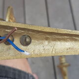 Pair of bronze wall lamps Louis XV style