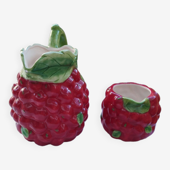 Raspberry slurry pitcher set