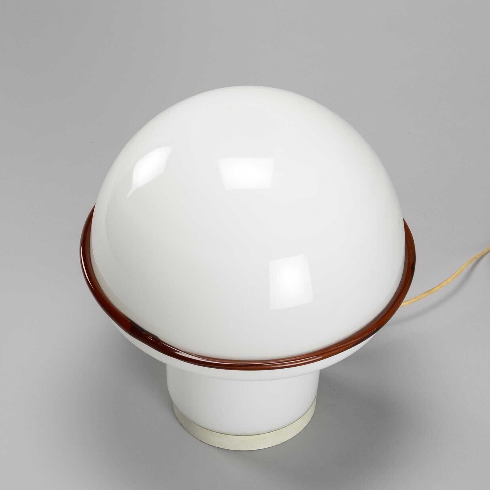 Murano glass lamp, De Majo circa 1960