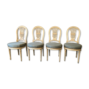 4 chaises de salon classiques