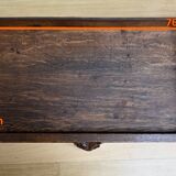 Narrow Oak Display Cabinet, Louis XIII style – Late 19th century