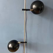 Lampadaire vintage en forme d'œil noir du milieu du siècle