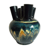 Pique fleurs poterie savoyarde signe " F.Hertz" Annecy