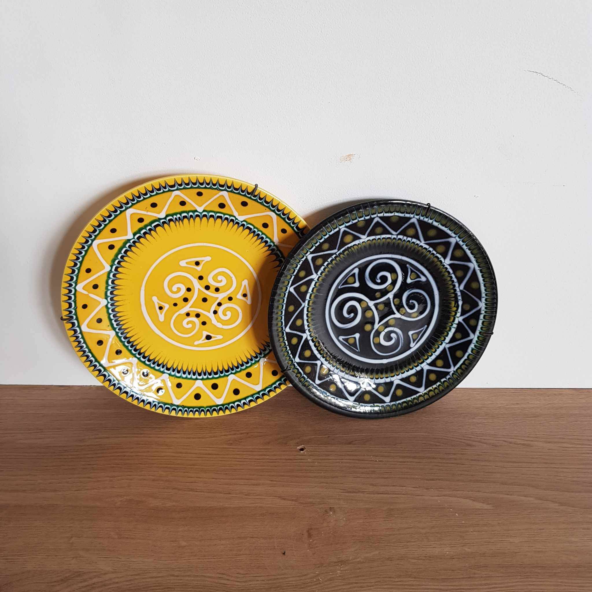 Quimper decorative plates