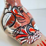 Ceramic vintage exotic bird