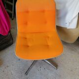 Set of 12 vintage Steelcase Strafor office chairs by Randall Buck