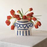 Ceramic Vase 'Greek Column'
