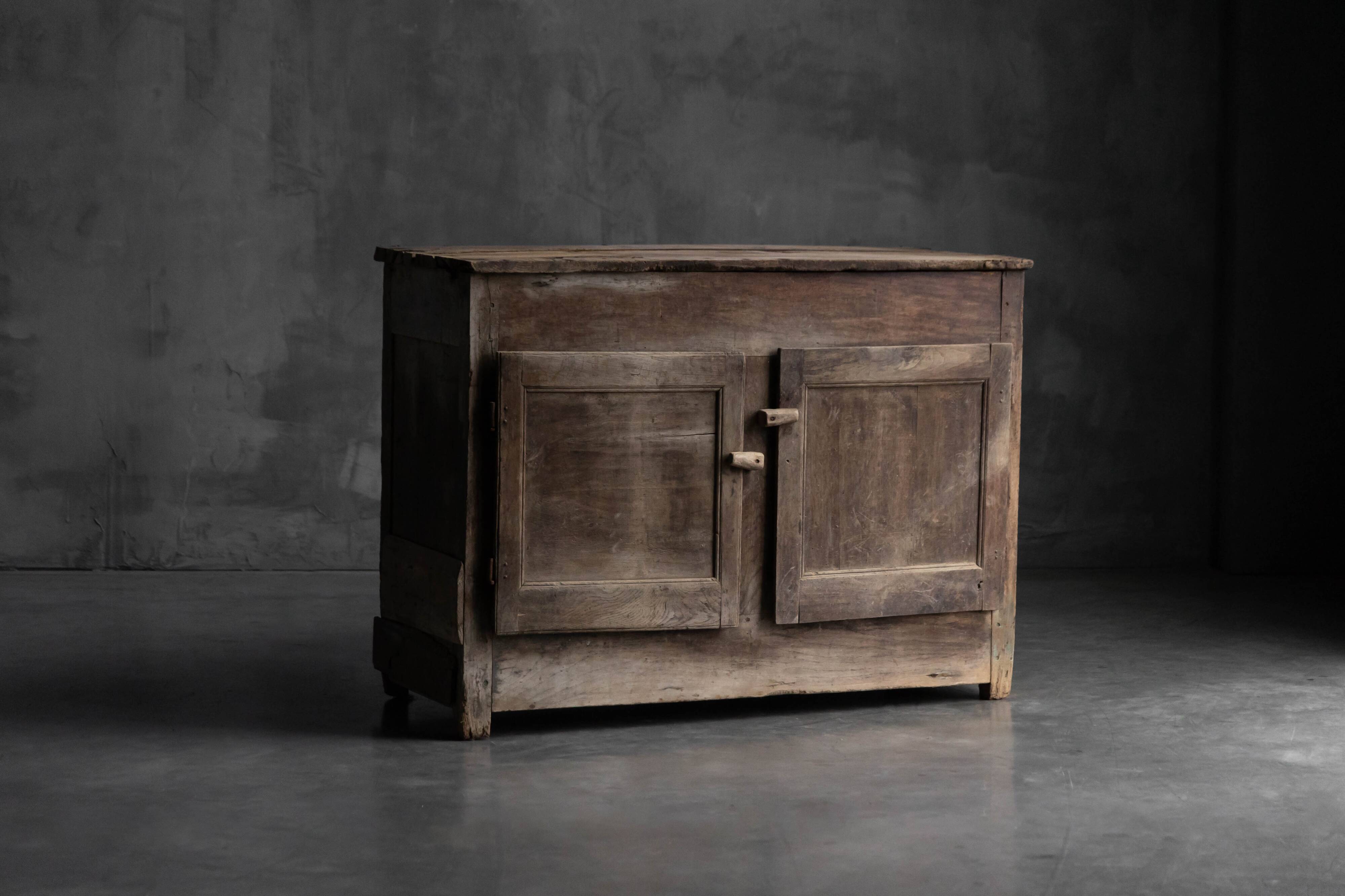 Rustic Wabi Sabi Cabinet, France, 19th Century