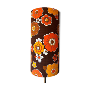 abat-jour tourelle florale