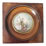 Miniature on ivory