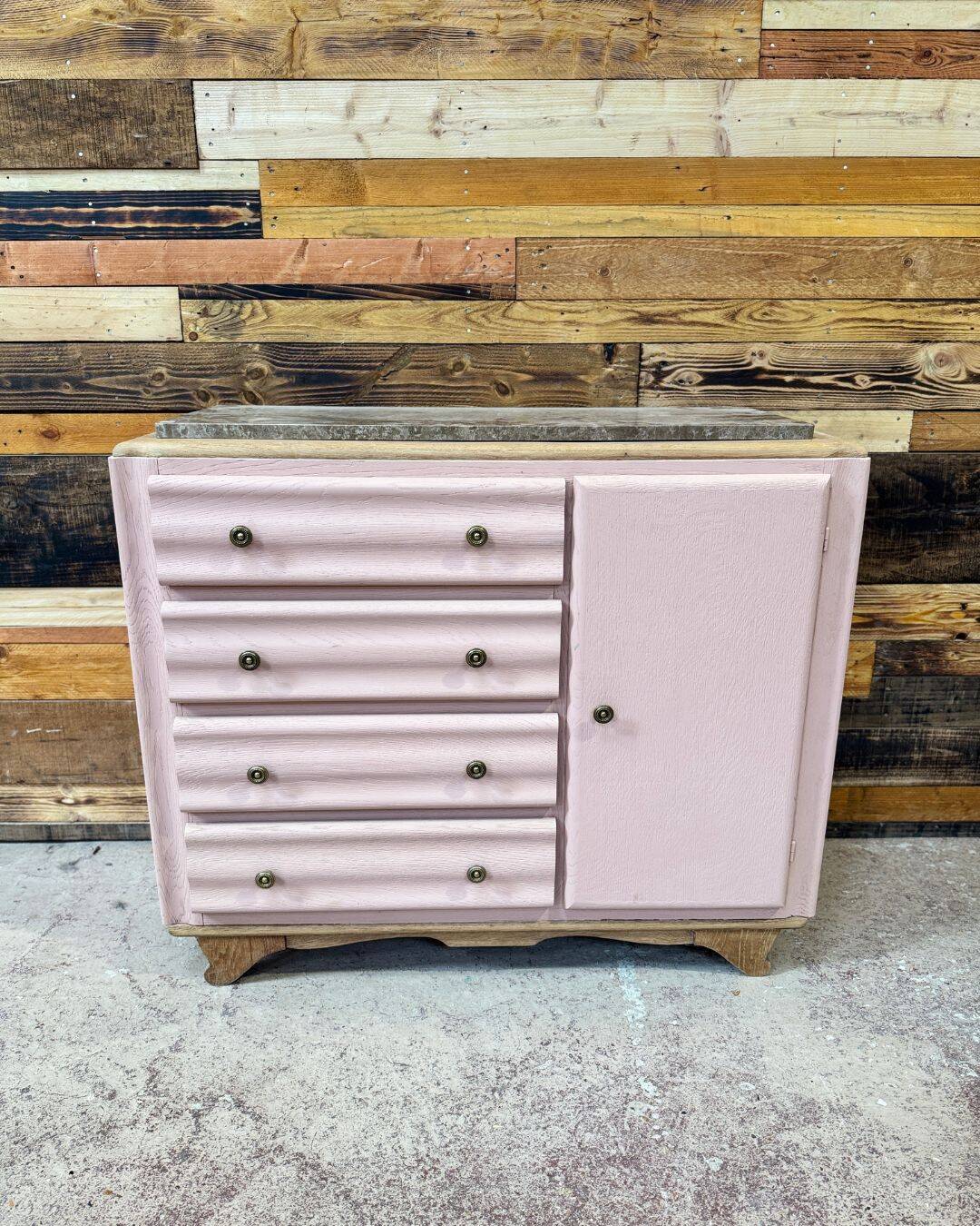 Revamped antique chest of drawers