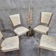 Set of four vintage chairs