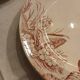 10 antique ironstone dinner plates