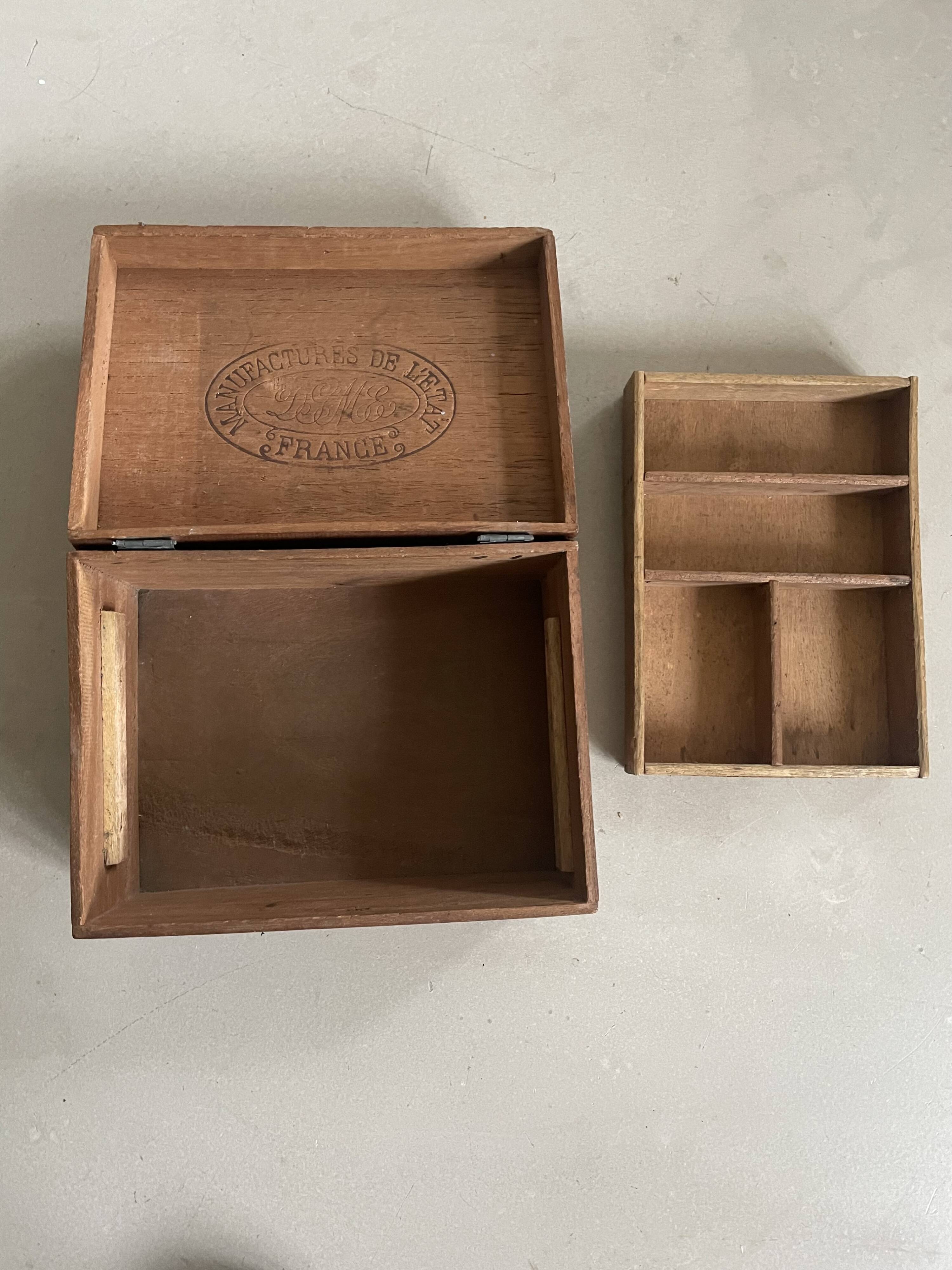 Old DGME cigar box, state factory