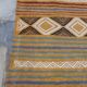 Handmade Berber yellow carpet 180-100cm