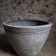 Antique terracotta planter – 19th-century laundry tub XXL