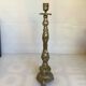 Large worked bronze candlestick