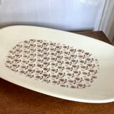 Gien vintage brown tree dish