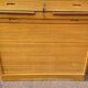 Large Wardrobe Secretary Curtains Wood Storage Vintage Year 50 60