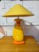 Vintage ceramic lamp by François Châtain