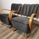 Fauteuils par Jindřich Halabala, 1950s, Set de 2