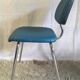 Blue strafor steelcase chair 70