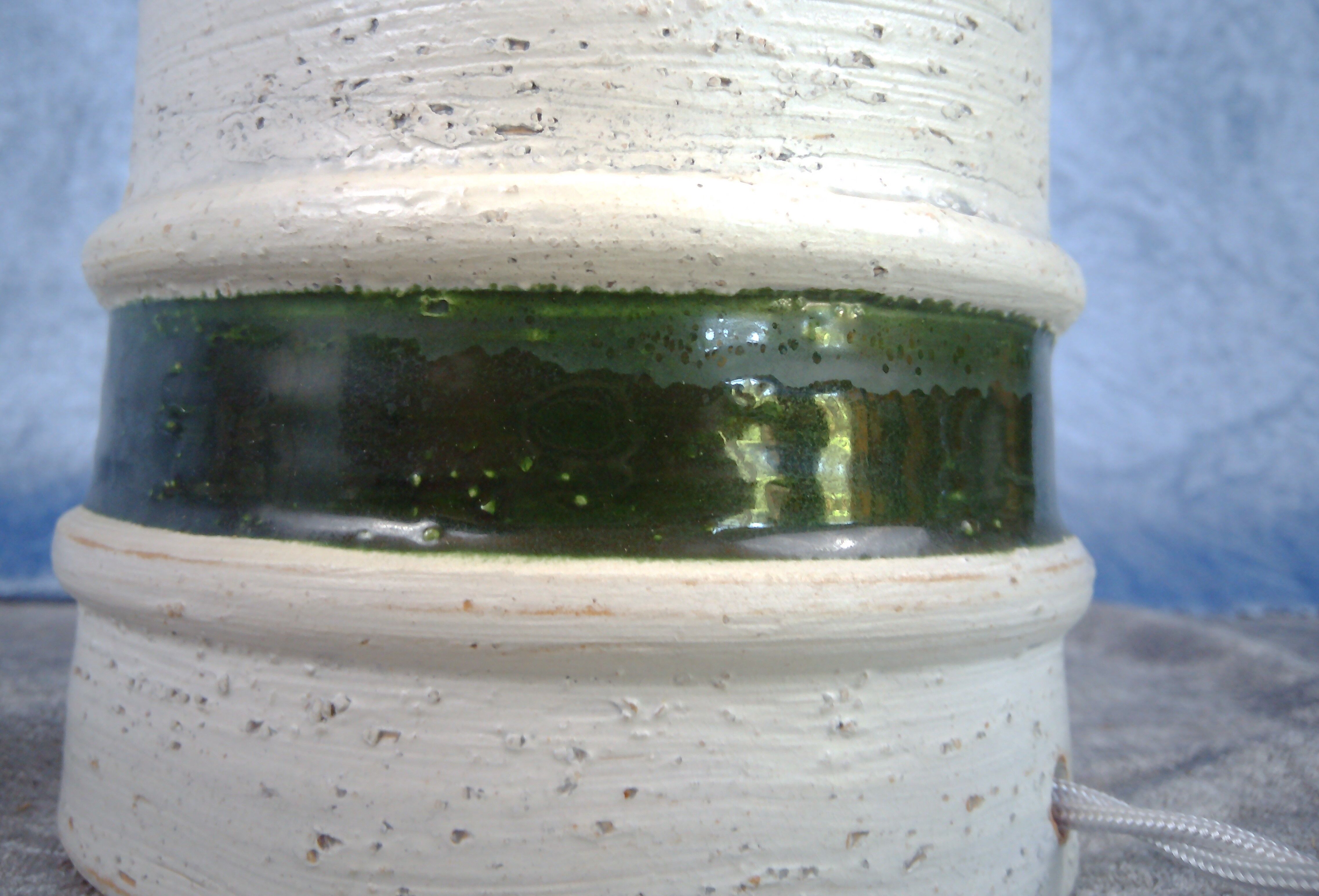 Bergbom B-059 lamp, Bitossi ceramic base 1970