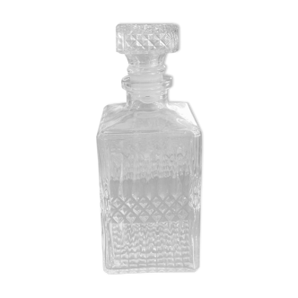 Cut glass whiskey decanter