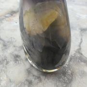 Vase de forme molle en pâte de verre