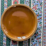 Set of 5 flat plates and 5 deep plates in ceramic