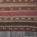 Red & Brown Vintage Kilim Rug 152x233Cm SK 241325