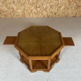 Octagonal art deco style coffee table