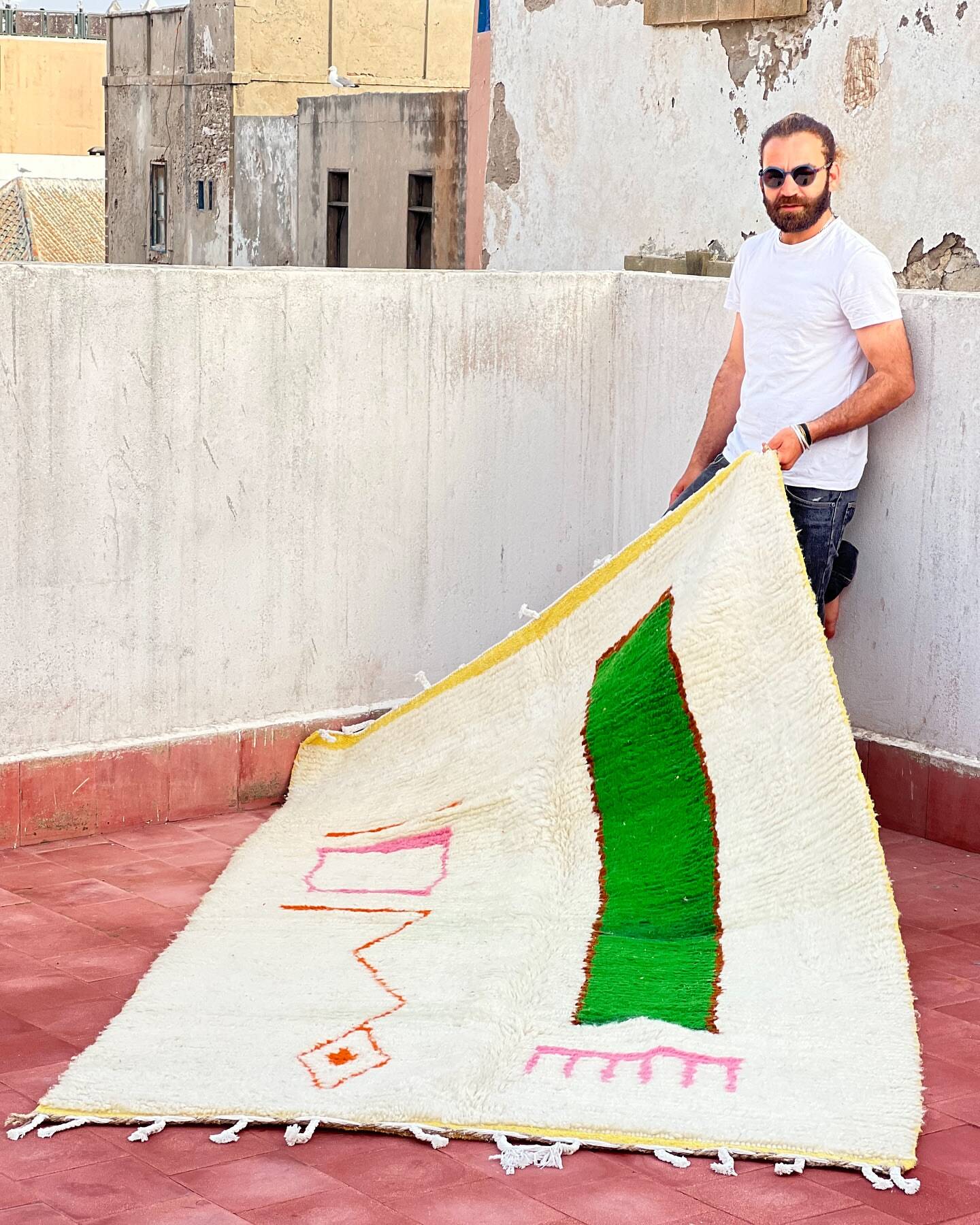 Handmade Berber rug 2.4/1.6