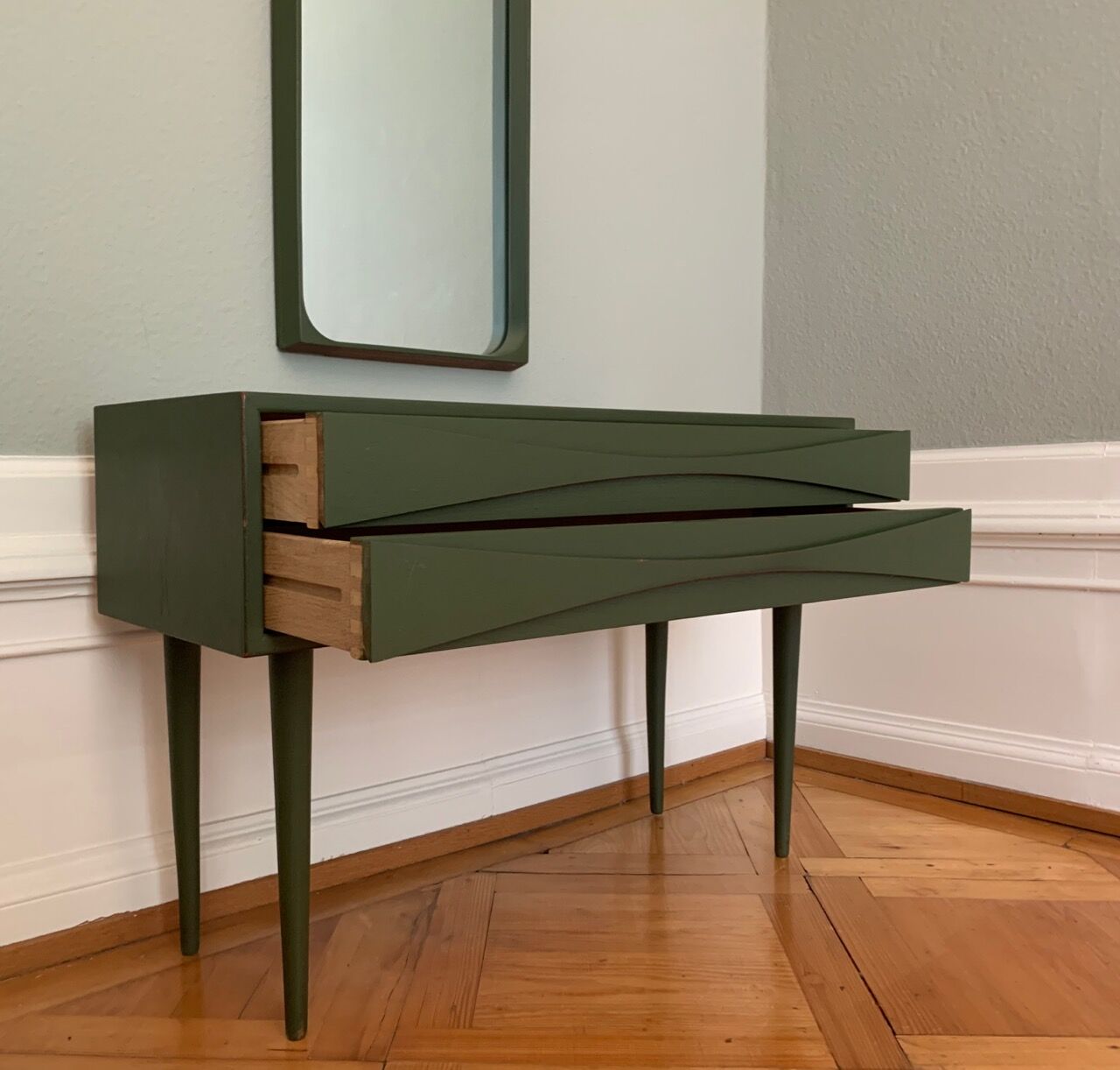 Niels Clausen for NC Mobler hallway set Teak lacquered