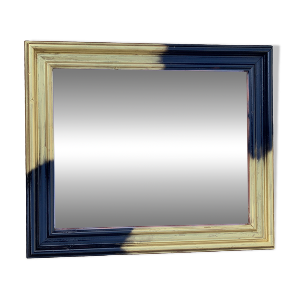 Miroir Noir et doré 64 x 53 — Beyit
