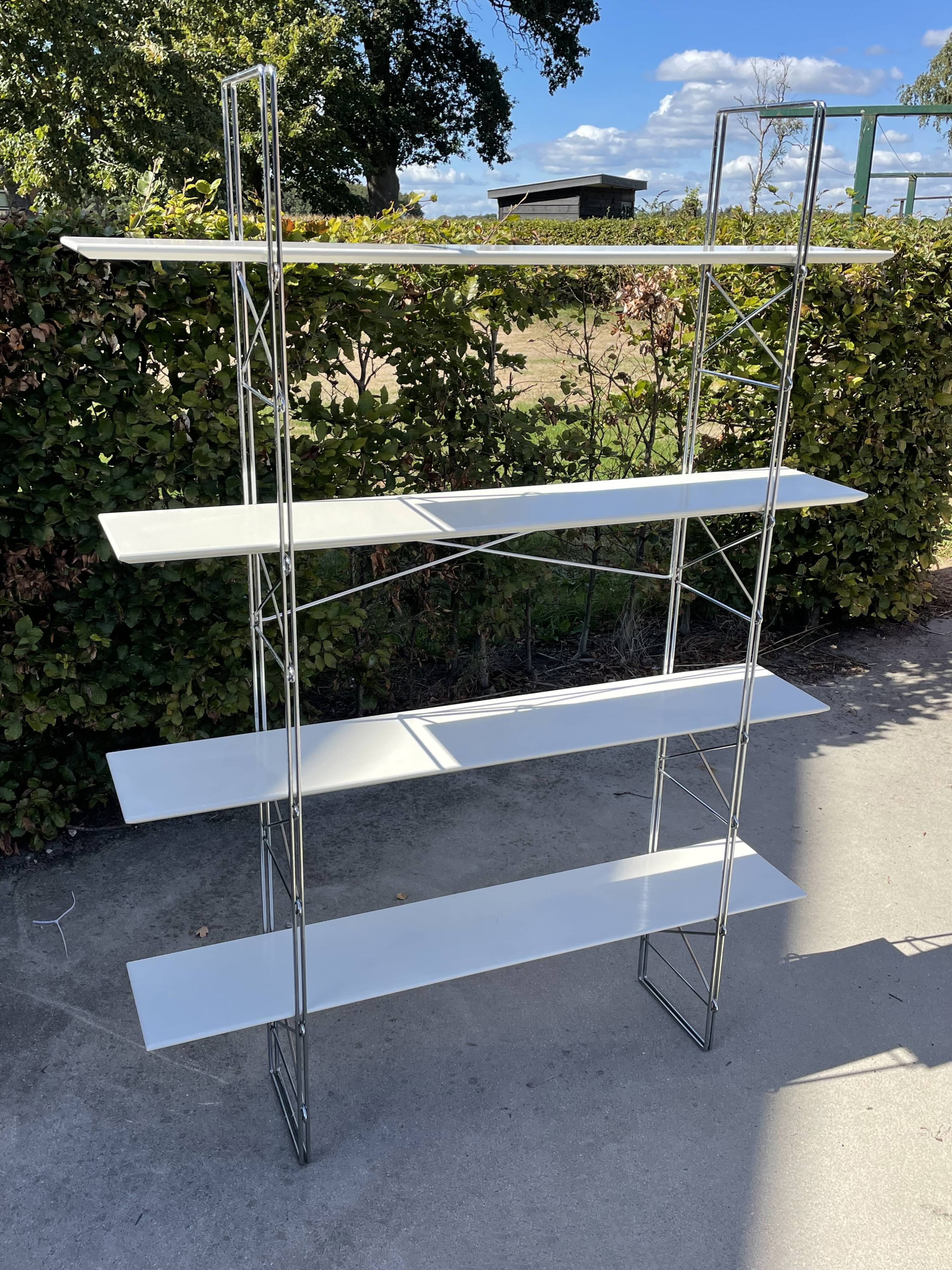Vintage wall unit wall cabinet freestanding 80s design