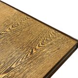 Vintage executive desk - large desk wenge 70s design