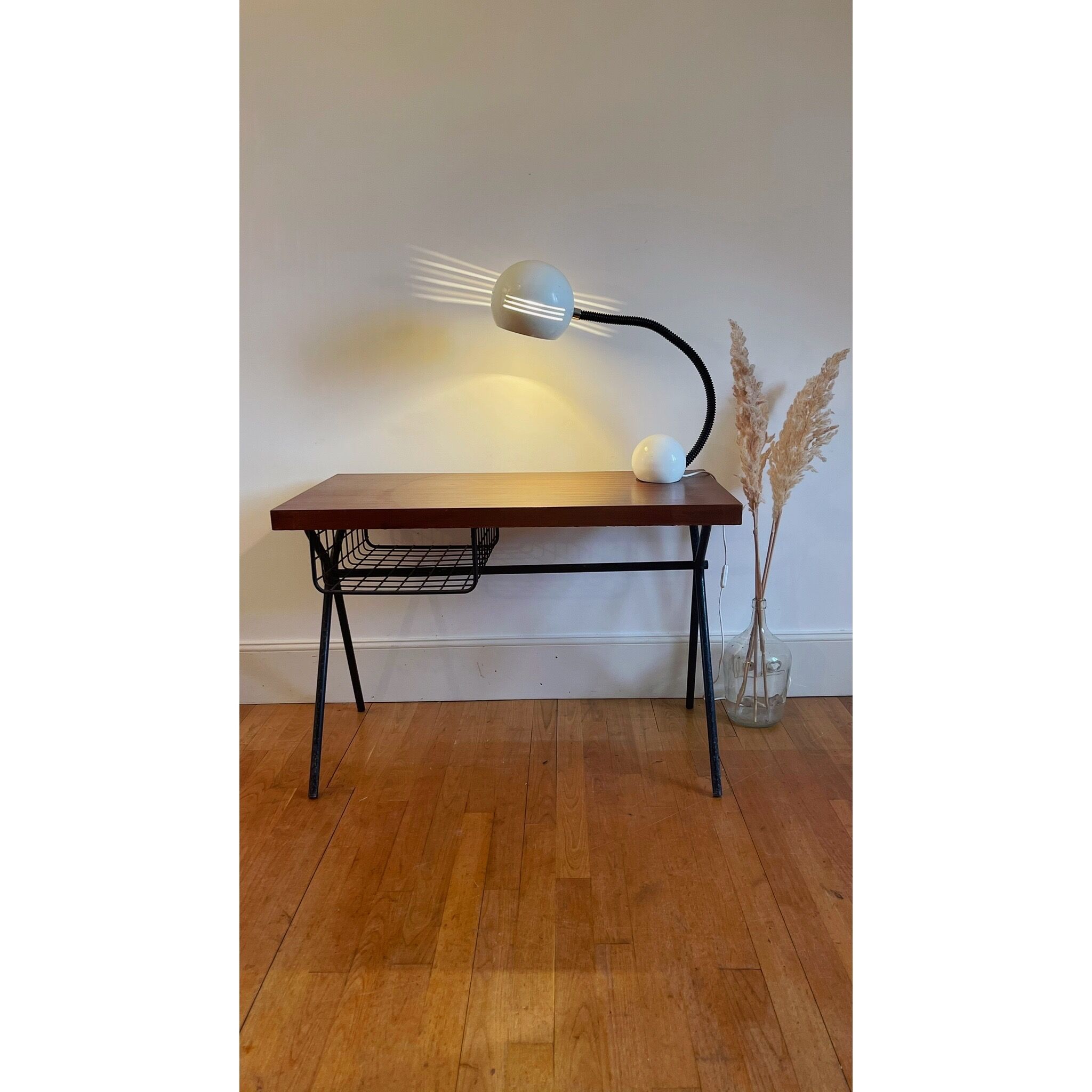 Desk lamp in metal year 70