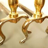 Pair of gilded metal channels
